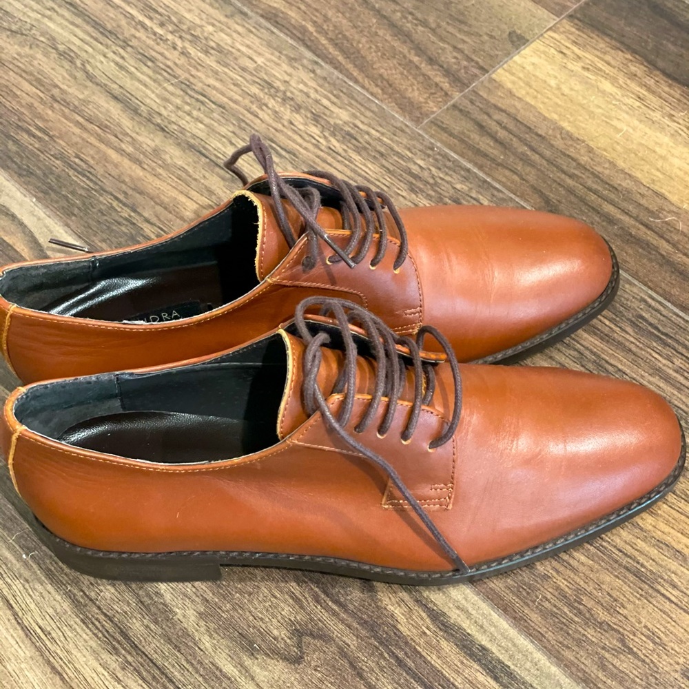 Zendra Leather Oxfords (made in Spain)